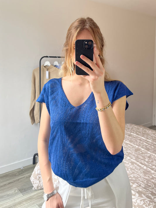 Haut bleu Santorin